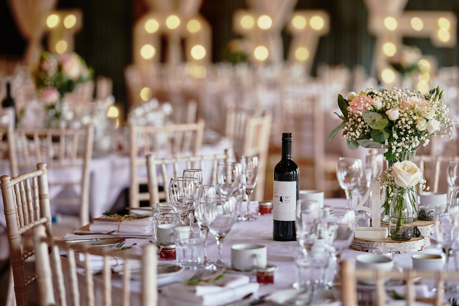 Romantic, rural wedding reception venue at Norton Fields | Upper Rectory Farm Cottages